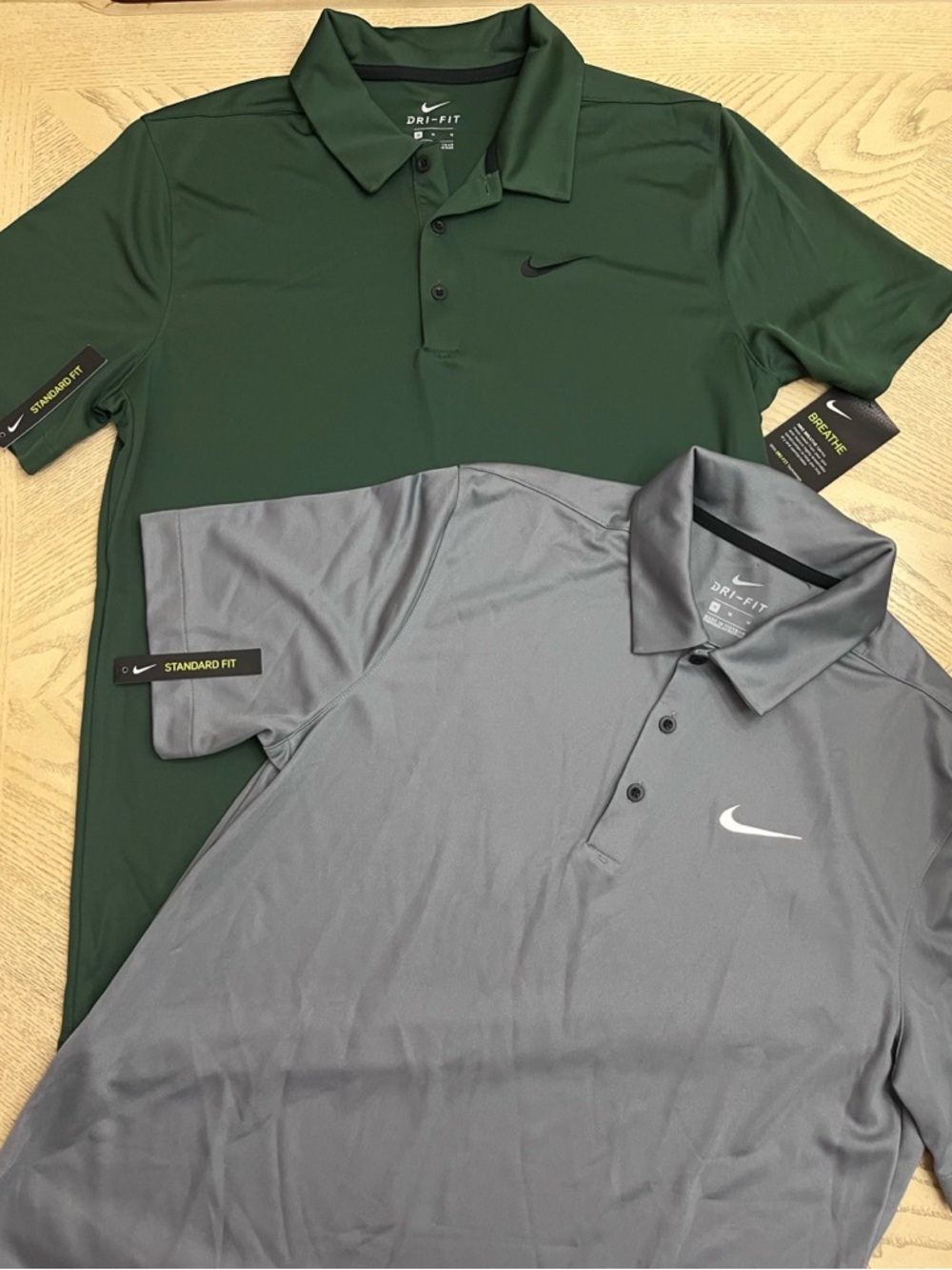 *BUNDLE* Men Nike Dri-Fit Short Sleeve Polos Size M